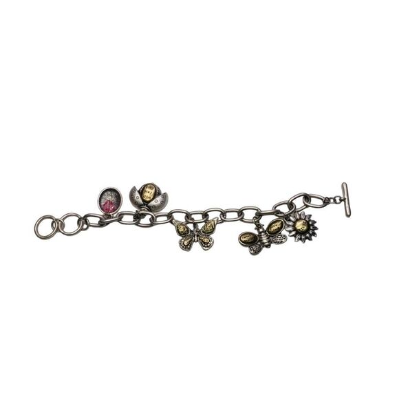 Cracker Barrel Silver/Gold Inspirational Bracelet - Picture 2 of 12